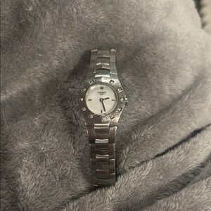 Tissot 1853 Watch with Diamond Details & mother of pearl face